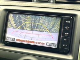 【バックカメラ】駐車時に後方がリアルタイム映像で確認できます。大型商業施設や立体駐車場での駐車時や、夜間のバック時に大活躍！運転スキルに関わらず、今や必須となった装備のひとつです！