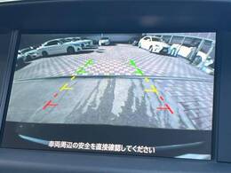 【バックカメラ】駐車時に後方がリアルタイム映像で確認できます。大型商業施設や立体駐車場での駐車時や、夜間のバック時に大活躍！運転スキルに関わらず、今や必須となった装備のひとつです！