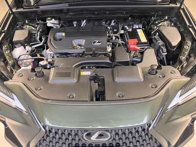 エンジンルーム内もキレイにしています