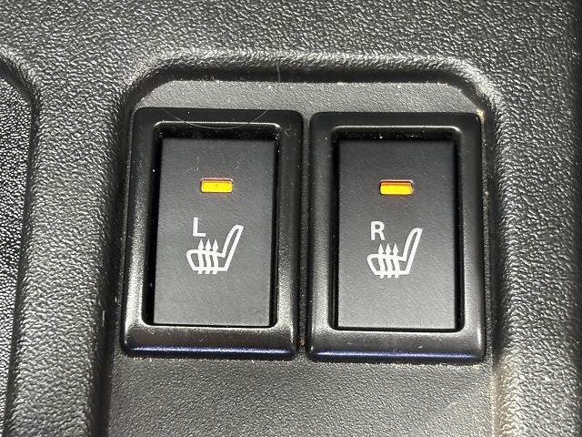 【シートヒーター】冬場はエアコンの温度設定を低めにでき、身体の芯からポカポカになります。