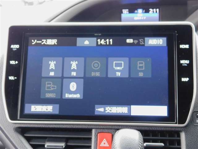 フルセグやBluetoothオーディオ再生にSDオーディオダビング機能付き