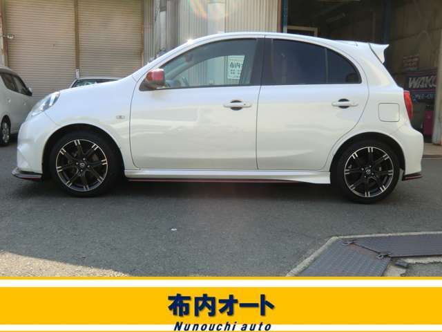 専用16インチアルミホイール＆エアロ！渋いです。