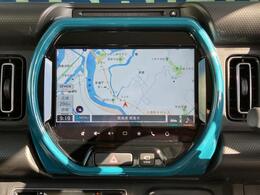 メーカー装着のパイオニア製9インチHDディスプレイナビを装着！大画面で高精細ディスプレイを使用しているので地図なども見やすくキレイ！