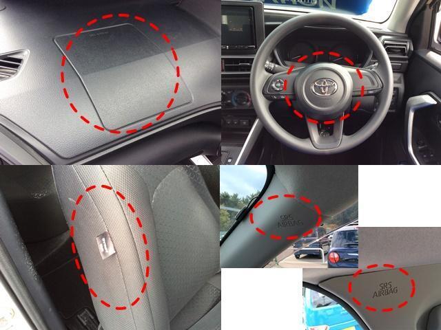 運転席・助手席SRSエアバッグに加えて、フロントシートSRSサイドエアバッグ、SRSカーテンエアバッグを装備。6つのエアバッグで衝撃に備えます。