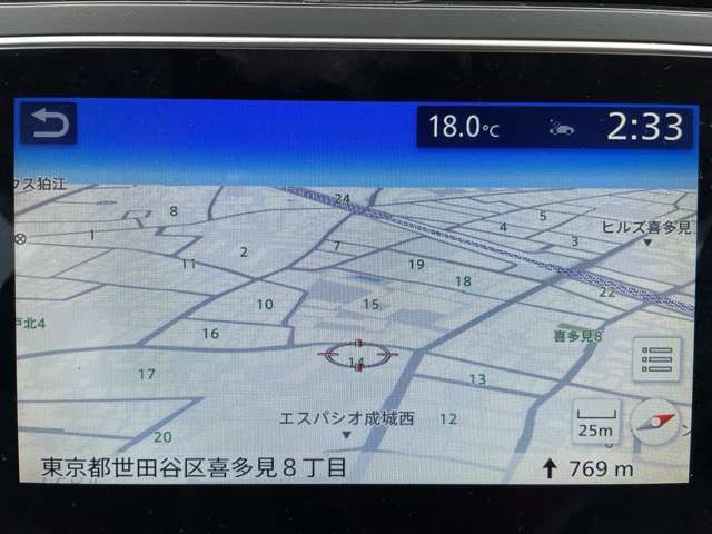 純正ナビです。