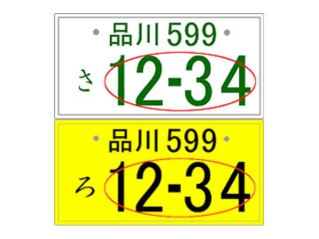4ケタ以下のアラビア数字（一連指定番号）の部分のみ自由に選べます。希望番号には抽選対象希望番号と一般希望番号があります。抽選対象番号の場合、当選した場合のみ取得可能です。