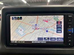 純正ナビ搭載でロングドライブも快適！