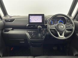 【インパネ全体】全方位で視界が広く、高い目線で運転もしやすいです！