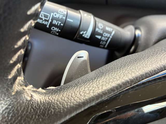 ハンドル部分でシフト操作が可能です！