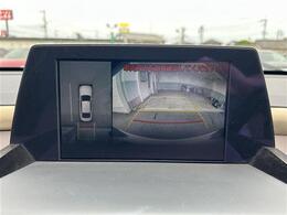 【アラウンドビューモニター】全方位360度バックモニターで安全確認もできます。駐車が苦手な方にもオススメな便利機能です。