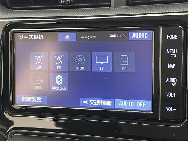 【ナビゲーション】Bluetooth、TV等のAV機能も豊富！HDMI接続等は、ナビの機種によってオプション対応可能です。ご相談ください。