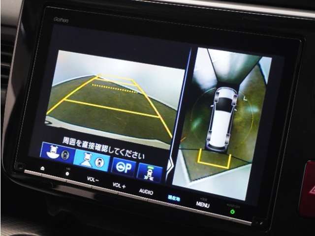 ◆全周囲カメラシステム◆運転席から見えにくい後方などをナビ画面で確認でき運転を支援するシステムです！