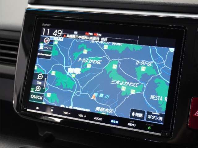 ◆ホンダ純正メモリーナビ◆初めての場所もナビゲーションがご案内！楽しい旅行をサポートします。