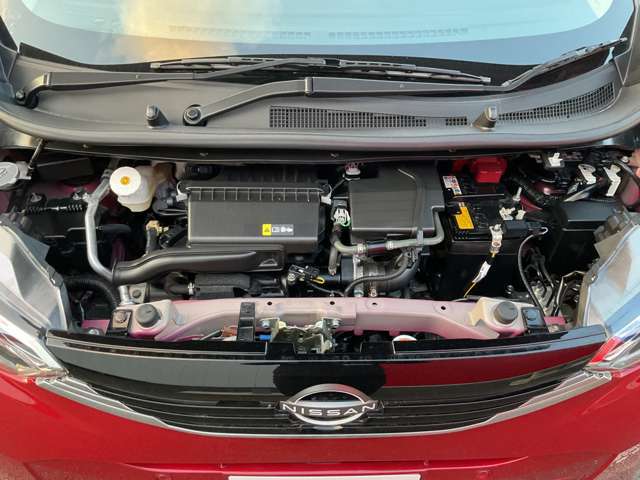 錆や腐食もなく程度の良さがわかるエンジンルームです！