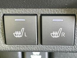 【シートヒーター】寒い日に重宝するシートヒーター！エアコンより早く温まってくれるので寒がりの人も安心ですね♪エアコンの温風は乾燥するから苦手、という方にもをおすすめです。