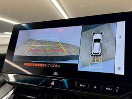 【全周囲カメラ】あると便利な人気オプション。バック駐車が不安な方でも楽々駐車が出来ます☆