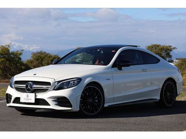 1オーナー、後期型のメルセデスAMG　C43　4MATIC　クーペが入庫いたしました。