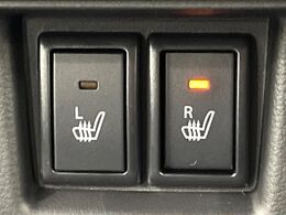 【シートヒーター】寒い日に重宝するシートヒーター！エアコンより早く温まってくれるので寒がりの人も安心ですね♪エアコンの温風は乾燥するから苦手、という方にもをおすすめです。