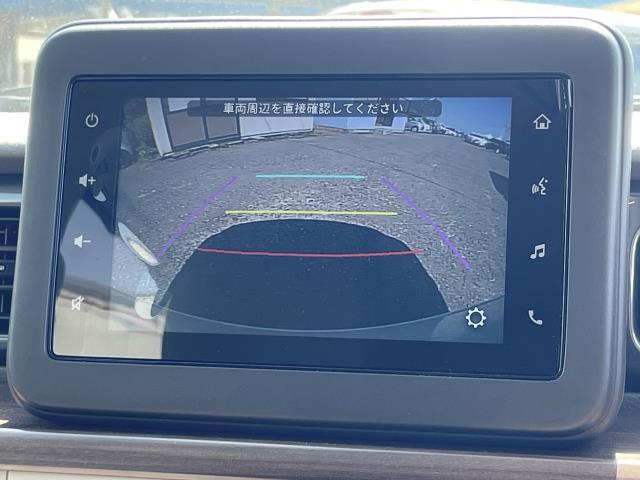 駐車も安心♪バックカメラ付いてます♪後方に障害物を検知すると警告音で知らせてくれます♪