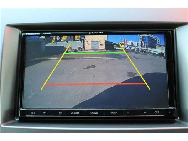 バックカメラ搭載♪モニターで後方を確認しながら駐車できるので安心・安全です☆