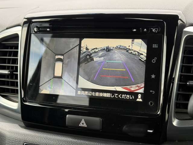 【全方位モニター用カメラ】専用のカメラにより、上から見下ろしたような視点で360度クルマの周囲を確認することができます☆縦列駐車や幅寄せ時に活躍してくれます♪