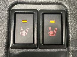 【シートヒーター】寒い日に重宝するシートヒーター！エアコンより早く温まってくれるので寒がりの人も安心ですね♪エアコンの温風は乾燥するから苦手、という方にもをおすすめです。