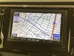 社外ナビ搭載です。知らない道も安心ですね！