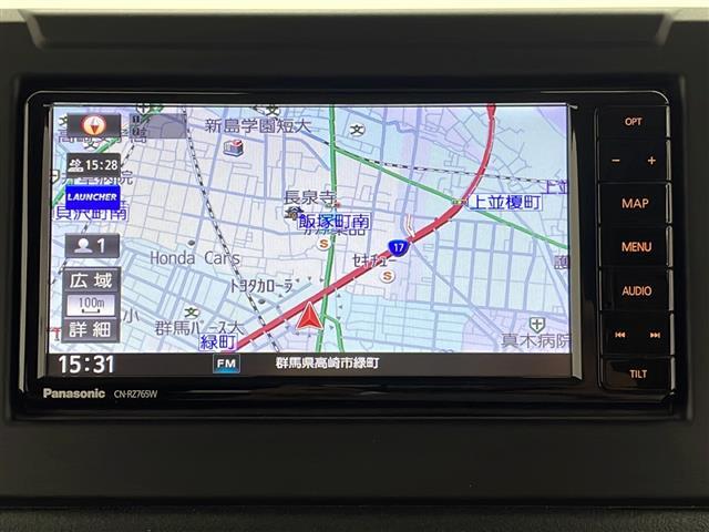 【純正ナビ】専用設計で車内の雰囲気にマッチ！ナビ利用時のマップ表示は見やすく、いつものドライブがグッと楽しくなります！