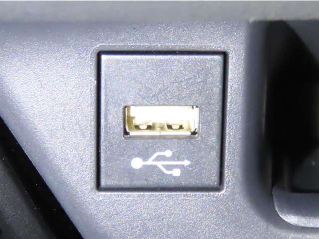 USB端子を装備しております。