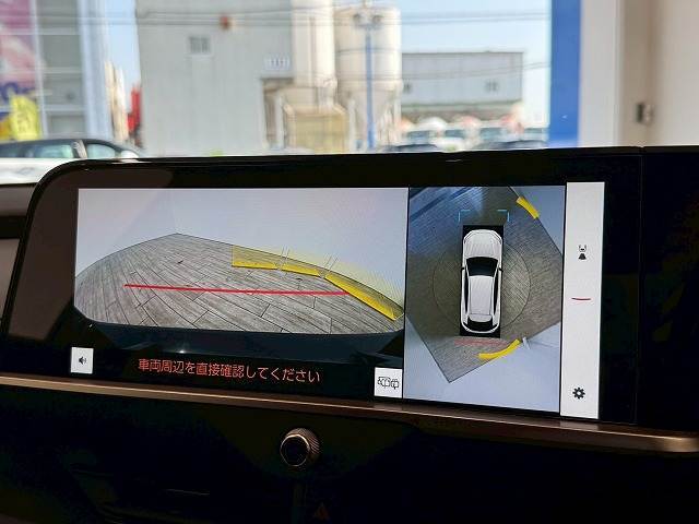 【全周囲カメラ】搭載で駐車に慣れていない方や狭い場所でも安全に駐車できます♪