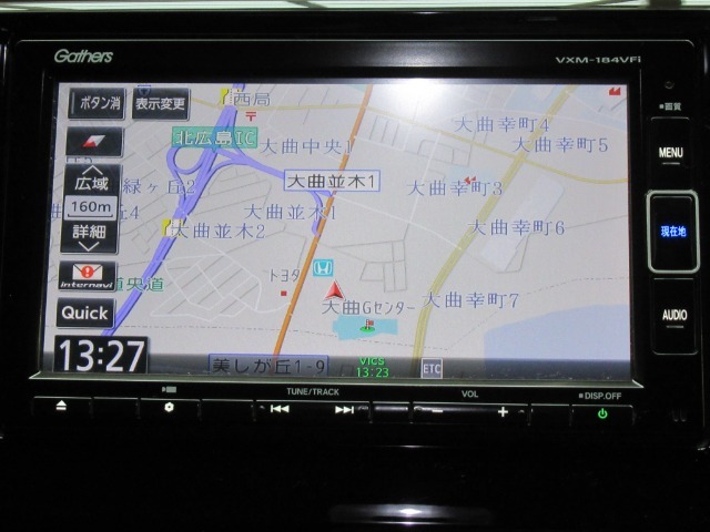 ■メモリーナビ付きですから安心ですよ☆長距離ドライブや旅行に欠かせない装備ですよ☆