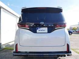 真後ろから見た状態です。