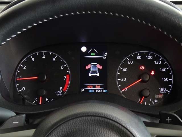 機能的で見やすいメーターです。