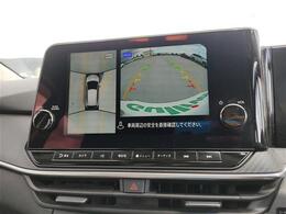◆パノラミックビュー【運転席からの目視だけでは見にくい、車両周辺の状況をリアルタイムでしっかり確認できます。】