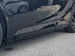 ZEUSサイドスポイラーを装着！！