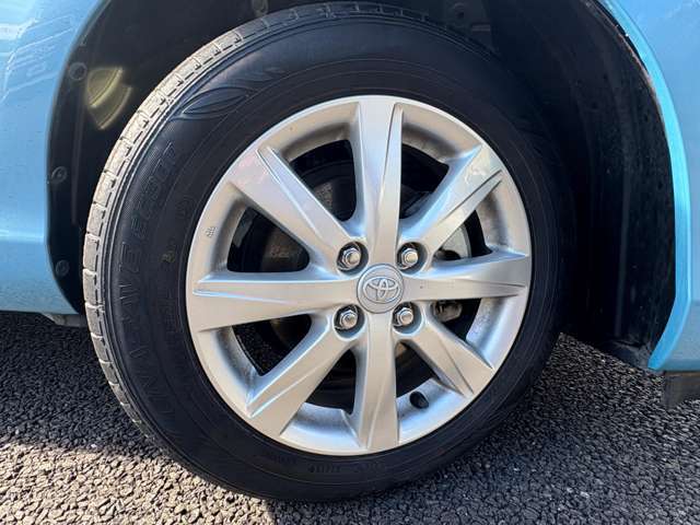 「純正アルミホイール」