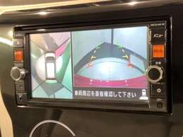 全方位モニターがついています！　車の周囲を360°安全確認できるので、普段の駐車はもちろんの事、縦列駐車や幅寄せの際にも活躍してくれますよ。