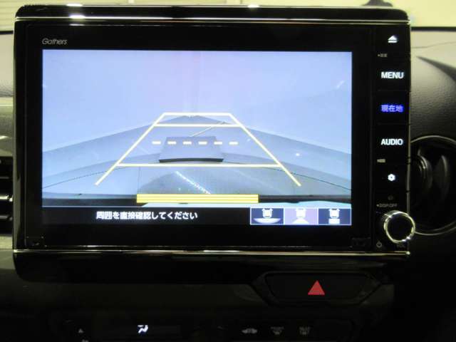 バックカメラも搭載しているので、駐車も安心です♪
