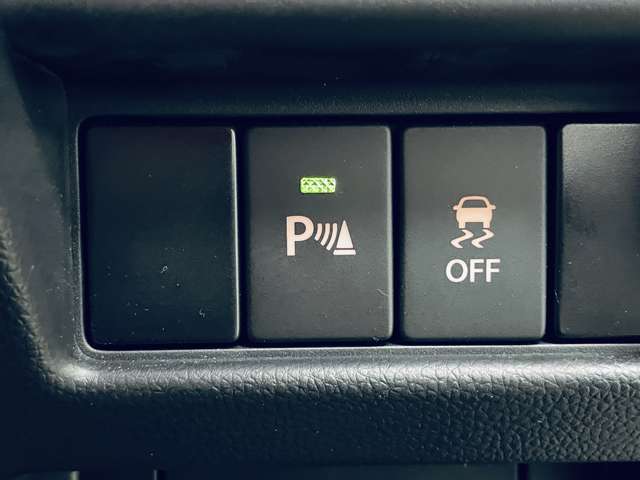 「障害物センサー」　車にぶつかりそうなものがあると知らせてくれます！