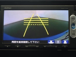 車庫入れなどでバックする際に後方確認ができて便利です。駐車時の頼もしい味方です！