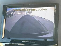 【バックカメラ】駐車時に後方がリアルタイム映像で確認できます。大型商業施設や立体駐車場での駐車時や、夜間のバック時に大活躍！運転スキルに関わらず、今や必須となった装備のひとつです！