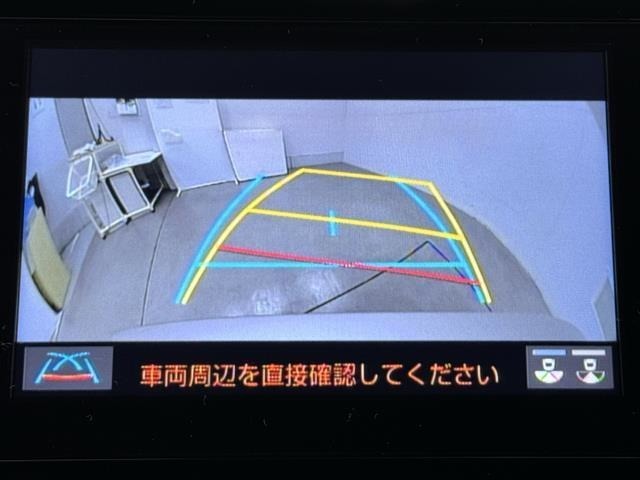 バックモニター付なので後退時に後方が見えるので安心。　車は構造上、死角がたくさんなので万が一を考えると必須ですね。　あくまで補助の為の装備、バックは目視で確認する事が重要ですよ。