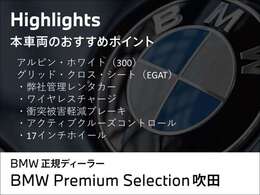 弊社サービス工場で代車として使用されていた車両です。レンタカー登録ですが一般の貸し出しは行っておらず、弊社BMWオーナー様のみが使われていた車両です。お問い合わせはBPS 吹田0078-6002-613077迄