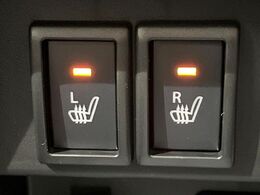 【シートヒーター】寒い日に重宝するシートヒーター！エアコンより早く温まってくれるので寒がりの人も安心ですね♪エアコンの温風は乾燥するから苦手、という方にもをおすすめです。