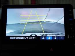 ◆バックカメラ◆リバースにするだけで映ります、後方の安全確認や、狭い駐車場での車庫入れ、雨の日や夜間など視界の悪い時に便利です！安全にバックする為には欠かせない装備です。