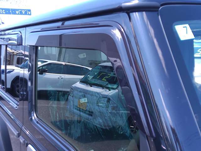 運転席側ドアバイザー