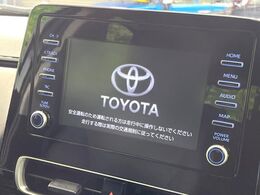 【7インチ　ディスプレイオーディオ】大画面のディスプレイはAppleCarPlayやAndroidAutoが利用可能。大きな画面でスマホナビアプリ等が利用いただけます♪