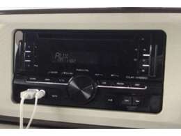 【オーディオ機能】CDプレーヤーを装備♪もちろんFM/AMラジオもお聞きいただけますよ♪