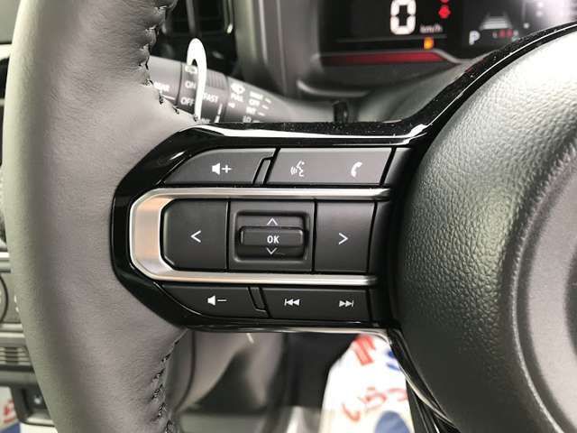 オーディオコントローラーが付いてます！