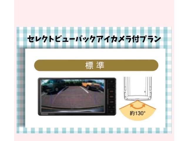 後退時の目視による安全確認をサポートしてくれるので安心感が高まります！！